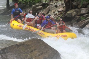 rafting