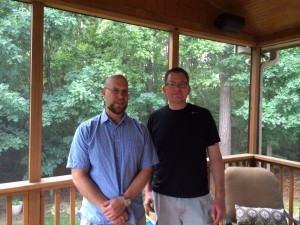 Me and my mentor, Dr. David Muddiman