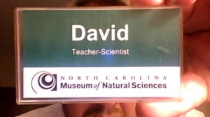 They call me, David Glenn, Teacher-Scientist 