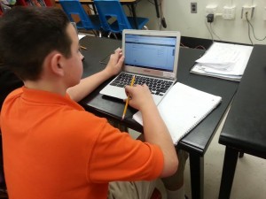 Students use Google Chromebooks in my classroom at BMS