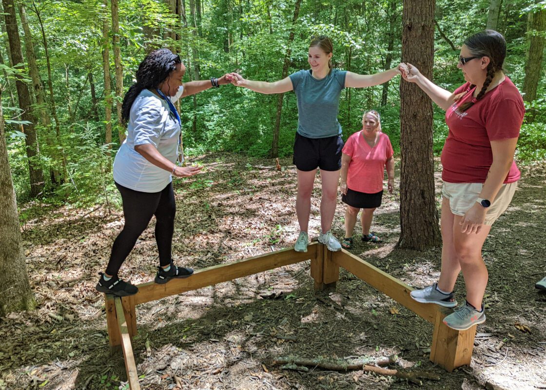 Kenan Fellows form a professional learning community of like-minded educators. Picture of Fellows at the Summer Institute. 