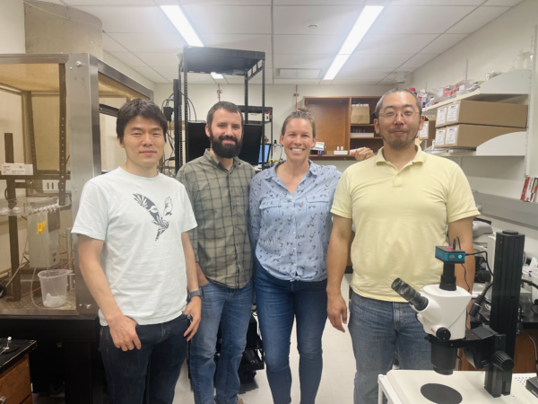Christine Suzina during her internship at UNC.
