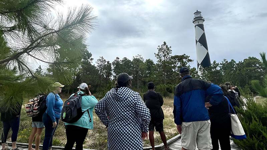 Teachers participate in Mountains to Sea coastal PD