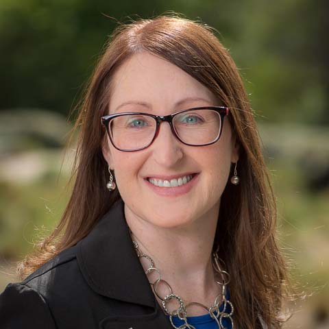 Outdoor headshot of Carrie Horton