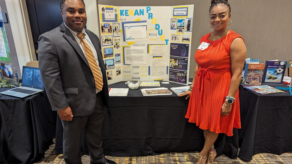 Wyounda Horton collaborated with another Elijah Watson on an interdisciplinary unit combining ELA and CTE allowing students to explore renewable energy careers.