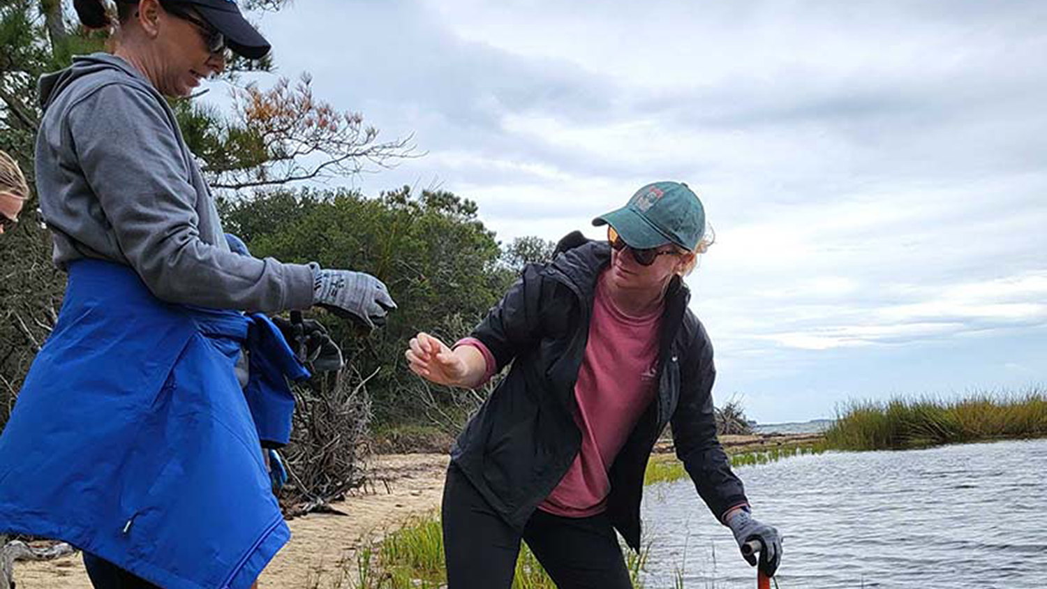Teachers participate in a hands-on place based learning workshop