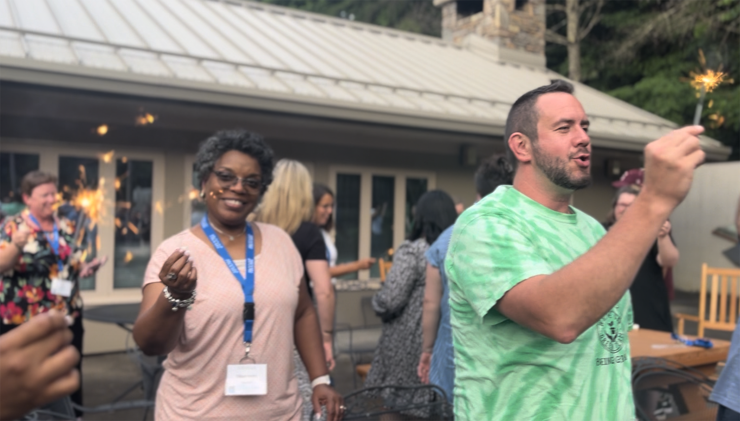 Kenan Fellows light sparklers