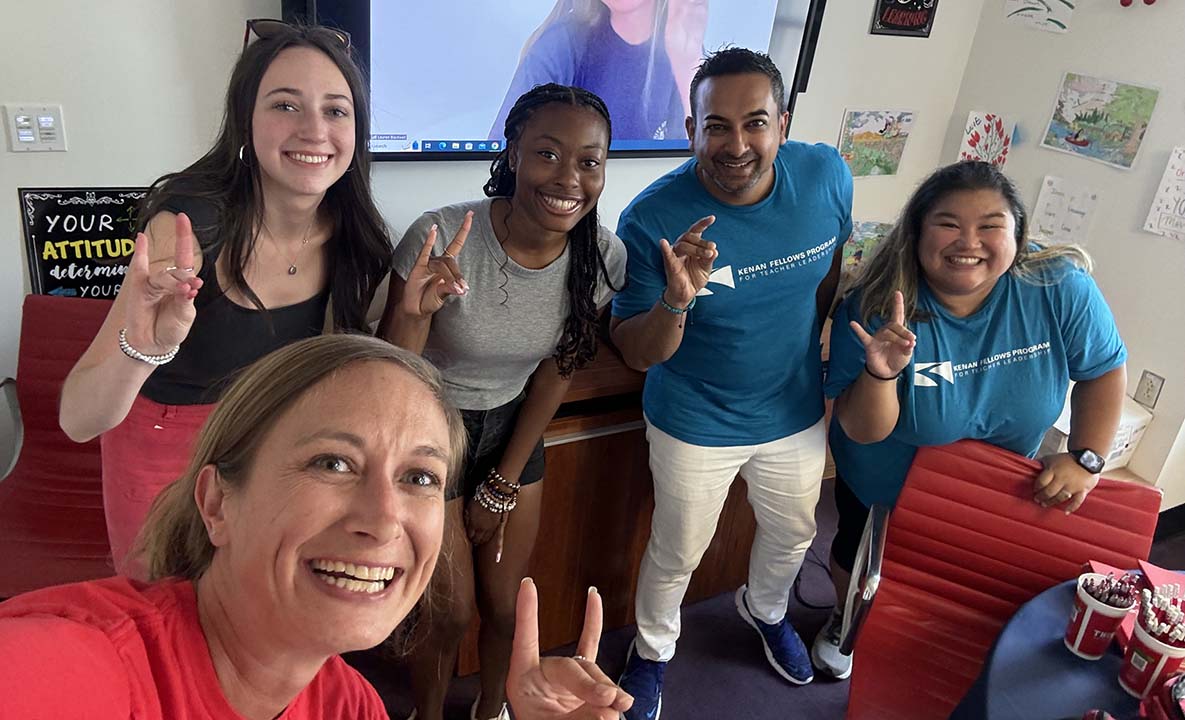 Kenan Fellows mentor pre-service teachers at NC State