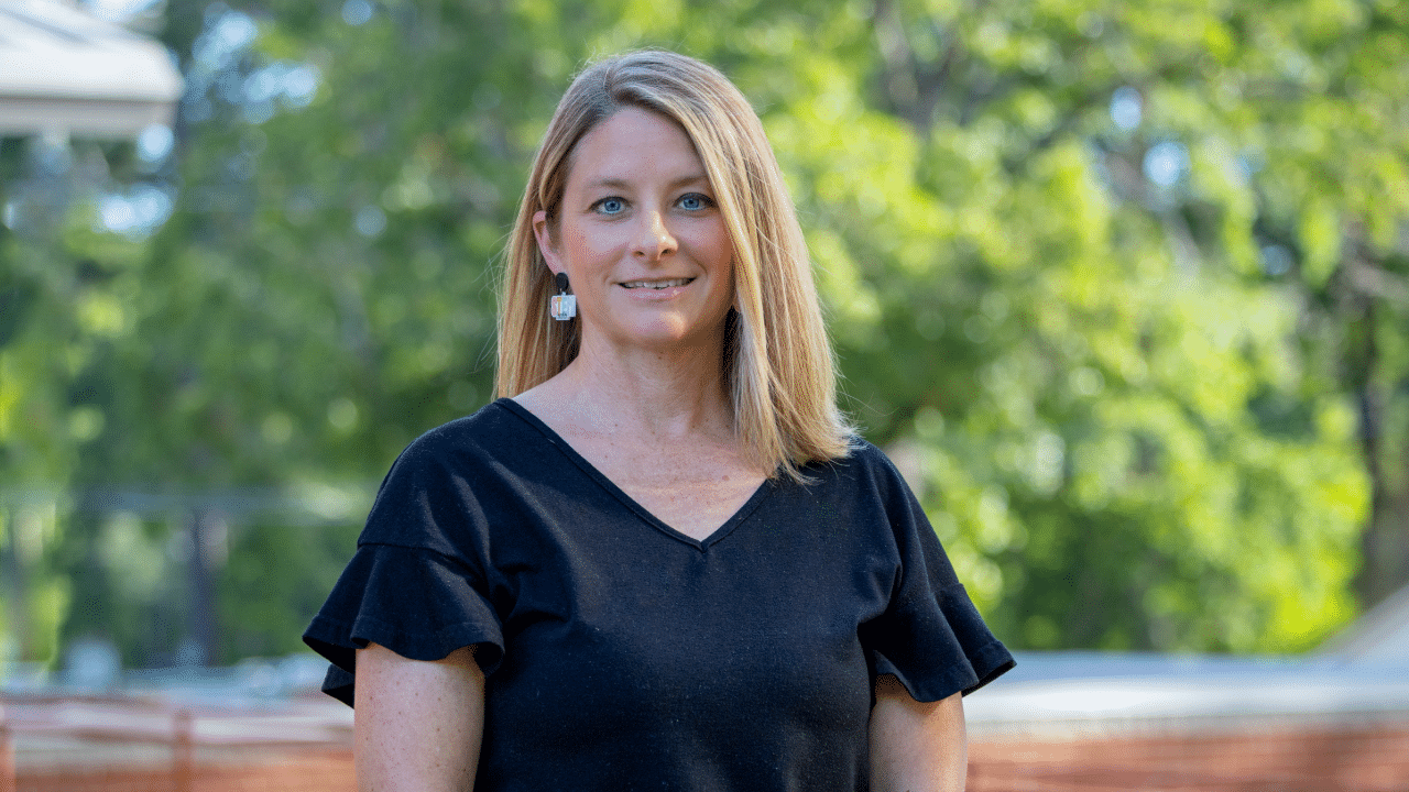 Outdoor portrait of Lauren McCall