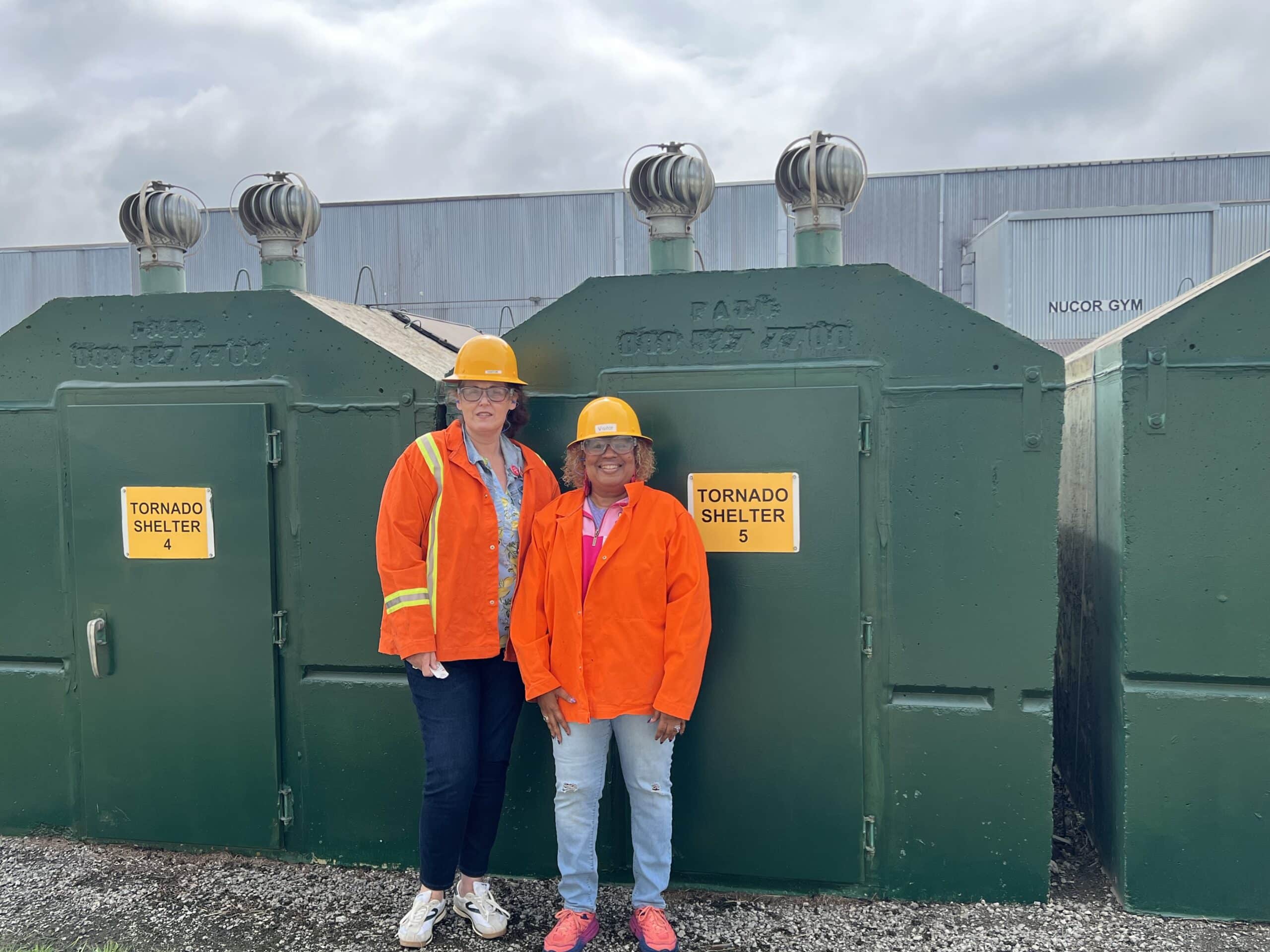 Kenan Fellows immersed inside Nucor in Eastern North Carolina.