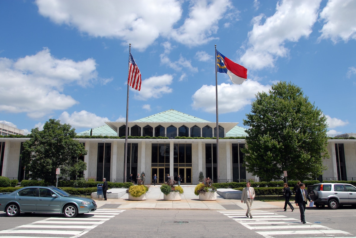 NC Legislative Building in downtown Raleigh. PHOTO BY ROGER WINSTEAD